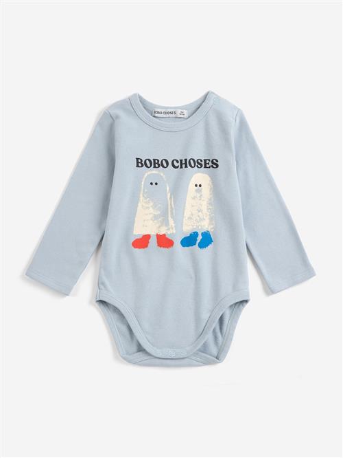 Bobo Choses Booty Ghosts Body Light Blue  Light Blue 2 Y  Blå  2 år  Drenge, Piger
