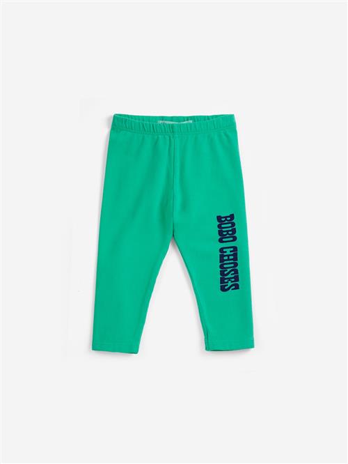 Bobo Choses Leggings Green  Green 9 Months  Grøn  9 måneder  Drenge, Piger