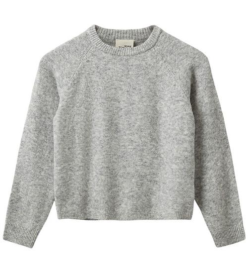 Sofie Schnoor Bluse - Strik - MagnaSy - Grey Melange