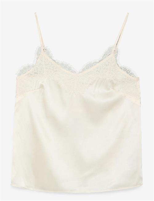 Rosemunde | Rwjade Silk Strap Lace Top | 40