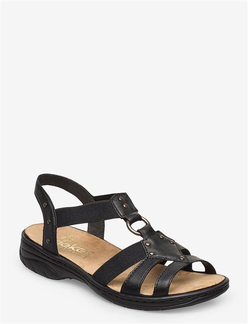 Rieker | Rieker Ladies' Sandals 64574-00 Black | 41