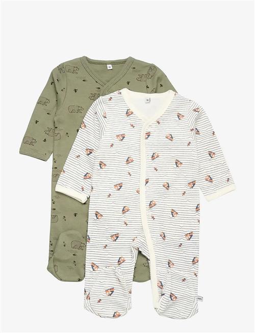Pippi | Nightsuit W/F -Buttons 2-Pack | 68