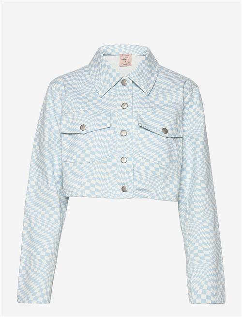 Barbara Kristoffersen by Rosemunde | Short Jacket - Swirl Check Print | M