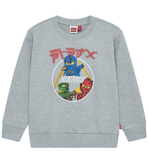 LEGOÂ® Ninjago Sweatshirt - LWSian 606 - Grå
