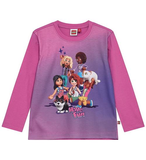 LEGOÂ® Friends T-shirt - LWTuna 602 - Pink/Lilla