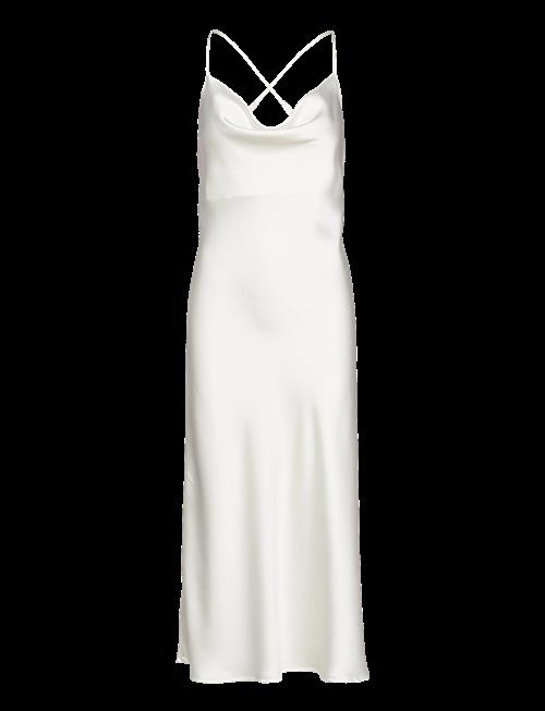 Object | Objsateen S/L Midi Dress E Div | 42