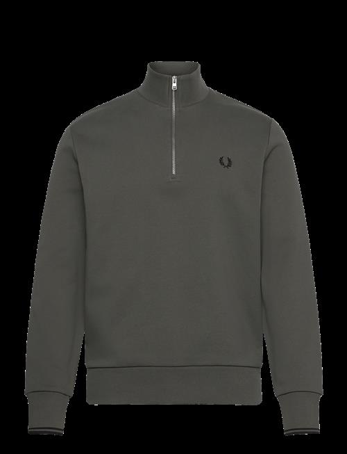 Fred Perry | Half Zip Sweatshirt | L