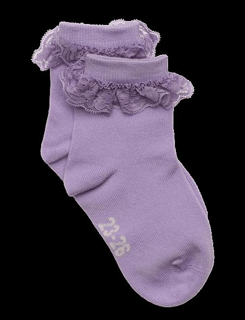 Minymo | Ankle Sock W. Lace | 15/18