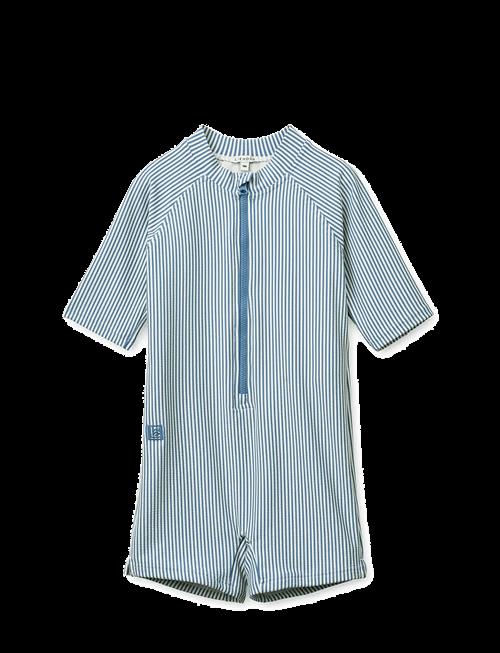 Liewood | Max Seersucker Shortsleeve Swim Jumpsuit | 86