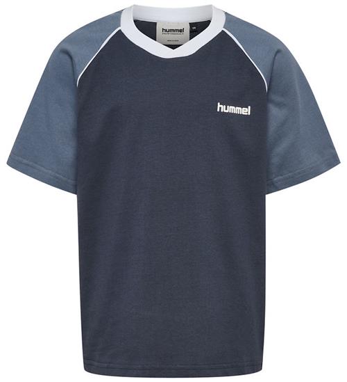 Hummel T-shirt - HmlJr Rolf - Ombre Blue