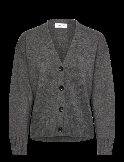 Davida Cashmere | V-Neck Wide Cardigan | XL