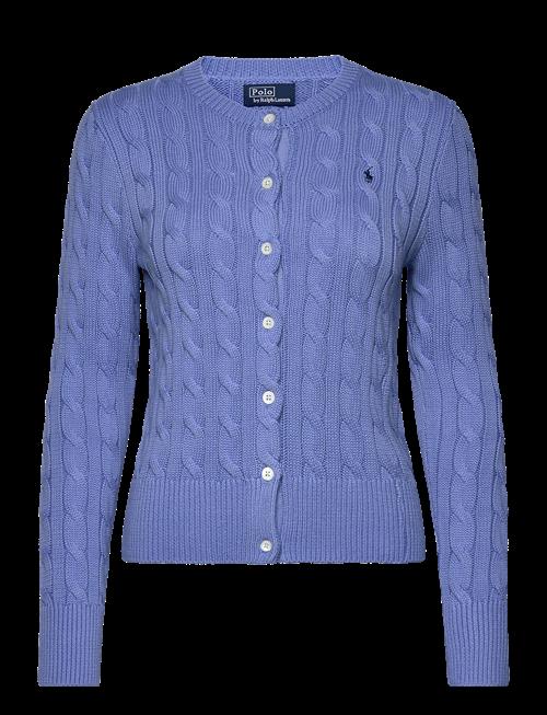 Polo Ralph Lauren | Cable-Knit Cotton Crewneck Cardigan | S
