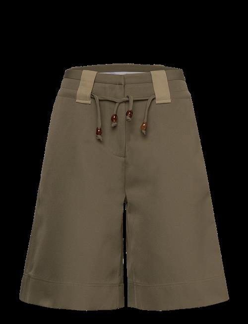 Ganni | Heavy Twill Wide Shorts | 32
