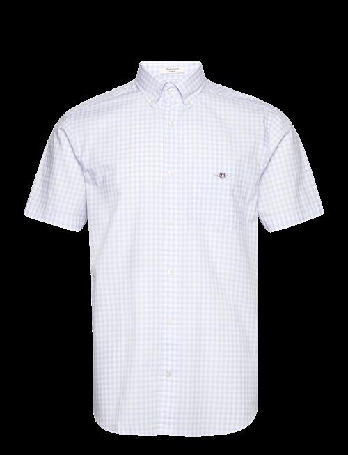Gant | Reg Poplin Gingham Ss Shirt | M
