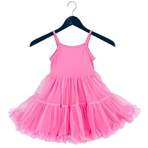 DOLLY by Le Petit Tom Petti Spaghetti Tutu-kjole Aurora Bubblegum Pink  Aurora Bubblegum Pink-4-6 Y  Lyserød  4-6 år  Piger