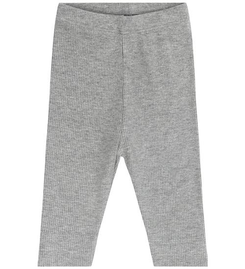 Fixoni Leggings - Rib - Flint Gray Melange