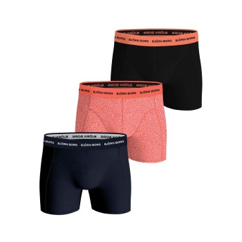 Björn Borg 3P Cotton Stretch Boxer 1565 Flerfarvet-2 bomuld X-Large Herre
