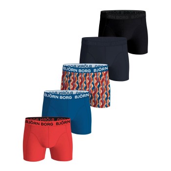 Björn Borg 10P Multi Cotton Stretch Boxer Flerfarvet bomuld X-Large Herre