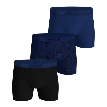 Björn Borg 6P Organic Cotton Stretch Boxer Logo Flerfarvet økologisk bomuld Large Herre