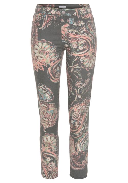 LASCANA Jeans  nude / basalgrå / pastelgrøn / burgunder