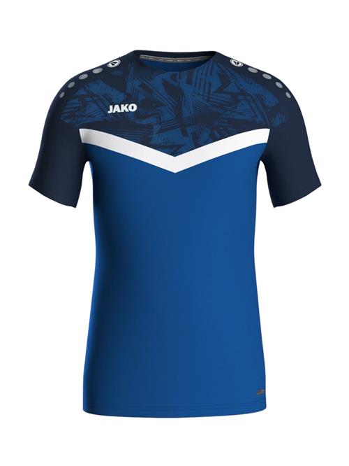 JAKO Funktionsskjorte  blå / hvid