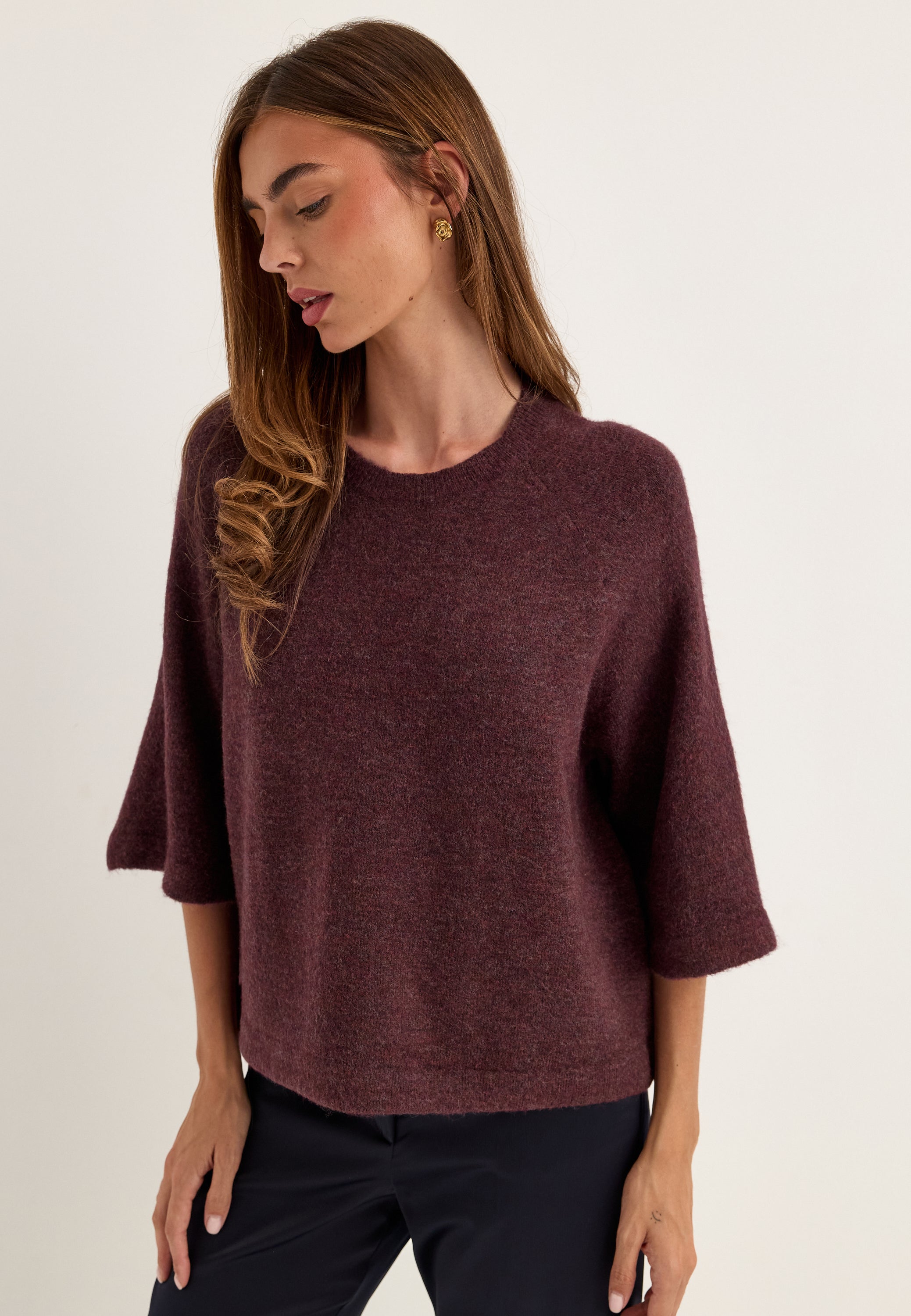 ONLY Onlsimoni 3/4 PULLOVER KNIT