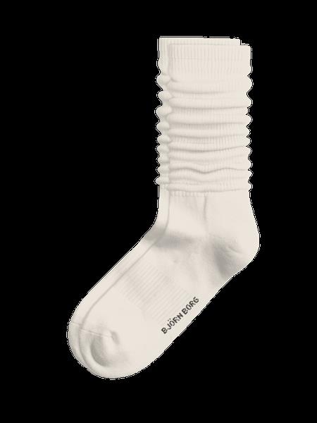 Björn Borg Classic Slouchy Crew Socks 1-pack Hvid, 36-40