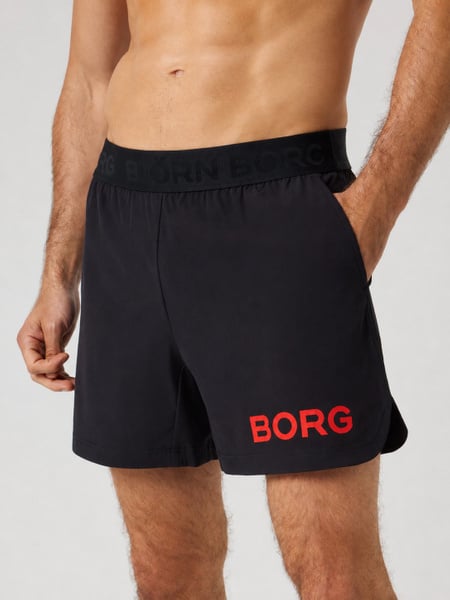 Björn Borg Borg Shorts 6 Inch Sort, XXL