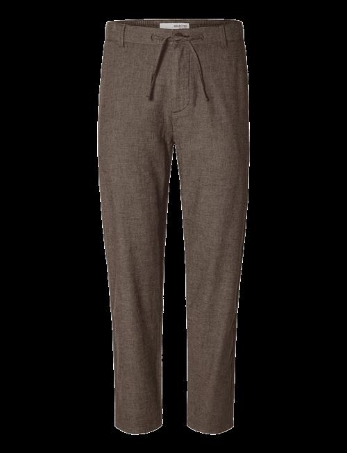 Selected | Slm172-Slimtape Brody Linen Bld Pnt Noos | M