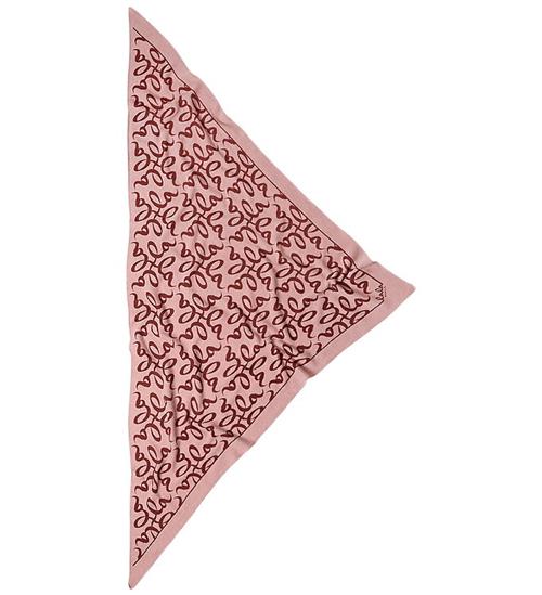 Lala Berlin Tørklæde - Cashmere - Triangle Lalagram M - Carneo