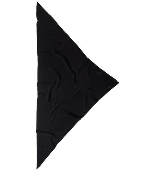 Lala Berlin Tørklæde - Triangle 4 - Cashmere - Black Sequin