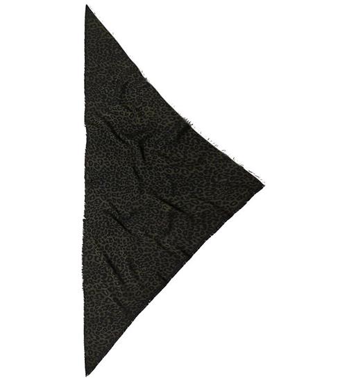 Lala Berlin Tørklæde - Leo Jacquard Moss Black