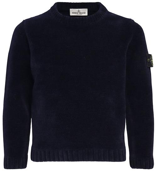 Stone Island Bluse - Velour - Navy Blue