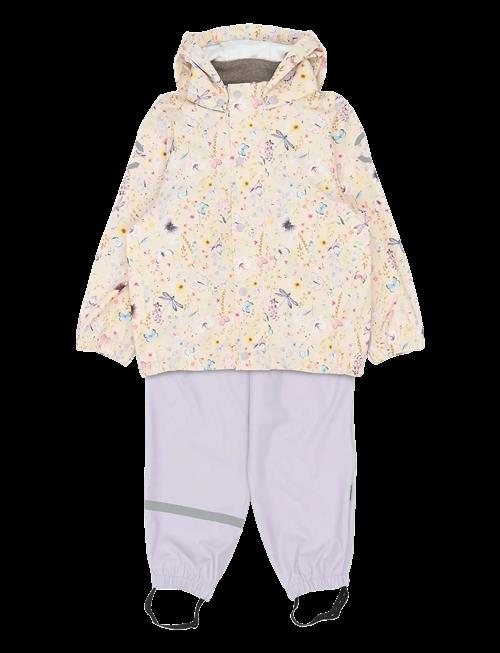 mikk-line | Pu Rain Set Aop W. Susp/104 | 116
