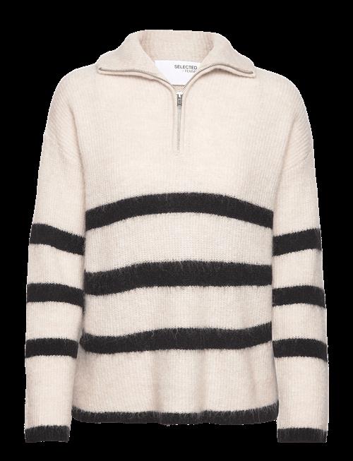 Selected | Slfmaline Ls Knit Half Zip Noos | L