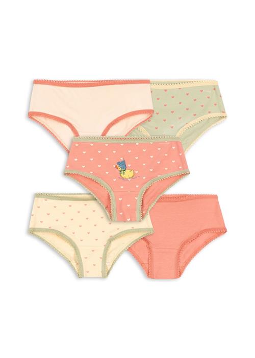 Konges Sløjd GOTS Basic 5-pak Underbukser Girl Mix Pack  Girl Mix Pack-6Y  Hvid  6 år  Piger