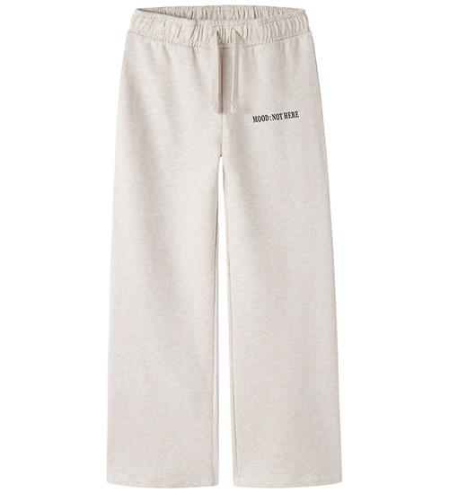 Name It Sweatpants - Wide - NkfLioca - Peyote Melange