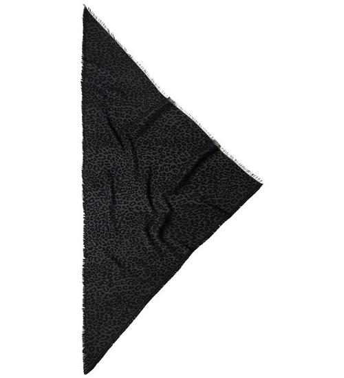 Lala Berlin Tørklæde - 148x60 - Leo Jacquard Grey Black