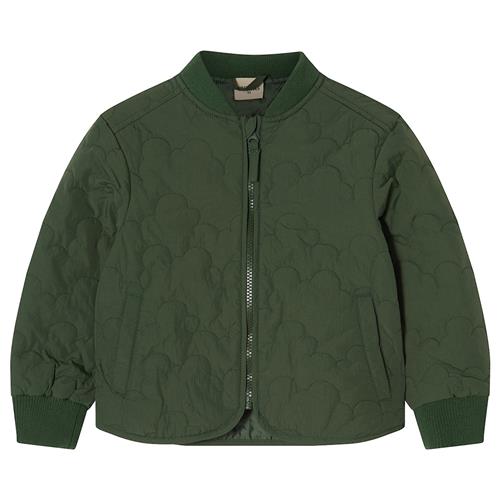 Kuling Lille Vatteret Jakke Forest Green  Forest Green-80 cm  Grøn  80 cm  Drenge, Piger