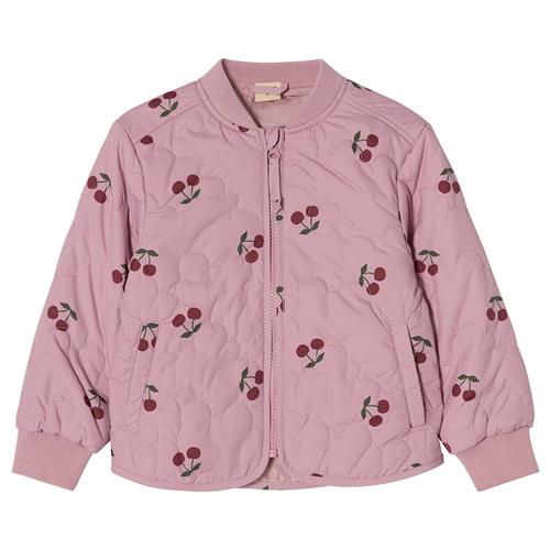 Kuling Lille Vatteret Jakke Dusty Pink Cherry  Dusty Pink Cherry-128 cm  Lyserød  128 cm  Drenge, Piger