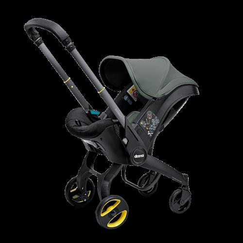 Doona Doona I Autostol Og Klapvogn I Ét Slate Green  Slate Green One Size  Grøn  One Size From Newborn Drenge, Piger