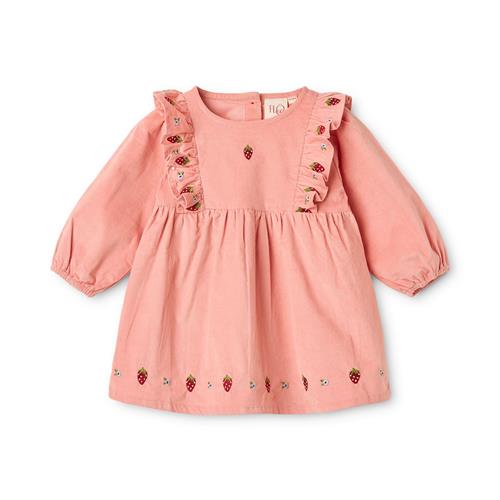 Flöss Belle Kjole Warm Pink  Warm Pink 86 cm  Lyserød  86 cm  Piger