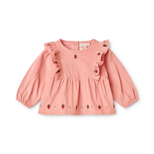 Flöss Belle Bluse Warm Pink  Warm Pink 128 cm  Lyserød  128 cm  Piger
