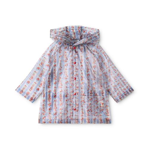 Flöss Iris Regnfrakke Blue Air Rose  Blue Air Rose 18M-2Y  Blå  18M-2år  Drenge