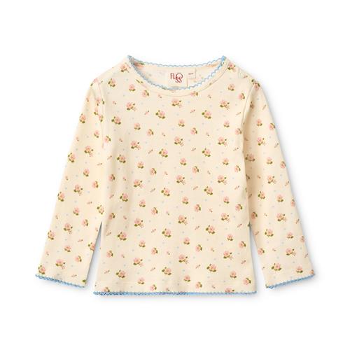 Flöss Fresa Bluse Soft Pink Poppy  Soft Pink Poppy 116 cm  Lyserød  116 cm  Piger