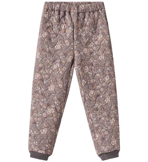 Wheat Termobukser - Alex - Purple Stone Flowers