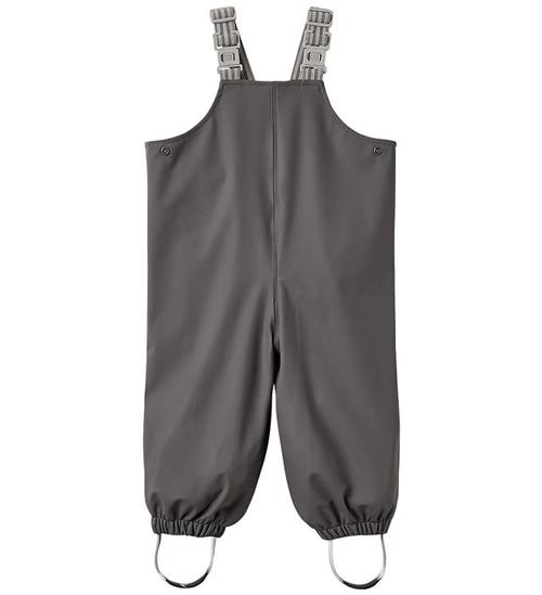Wheat Regnbukser m. Seler - Charlo - Dark Charcoal