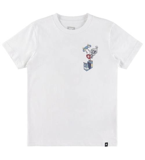 DC T-shirt - Handplant - Hvid m. Print