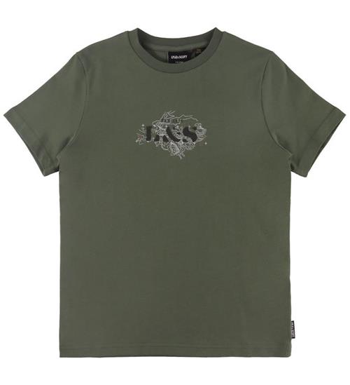 Lyle & Scott T-shirt - Terrain Graphic - Deep Depths