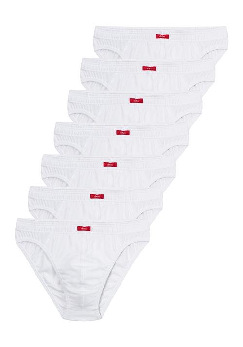 s.Oliver Slip  blodrød / hvid